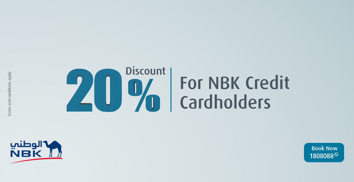 NBK Credit Cardholders Discount