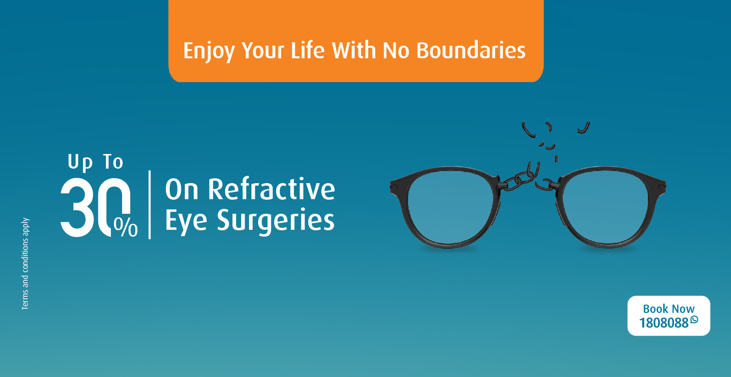 Special Offer On Refractive Eye Surgeries