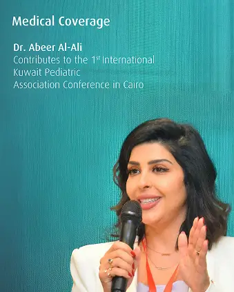Taiba Hospital Recognizes Dr. Abeer Al-Ali’s Contribution at the 1st International Kuwait Pediatric Association Conference